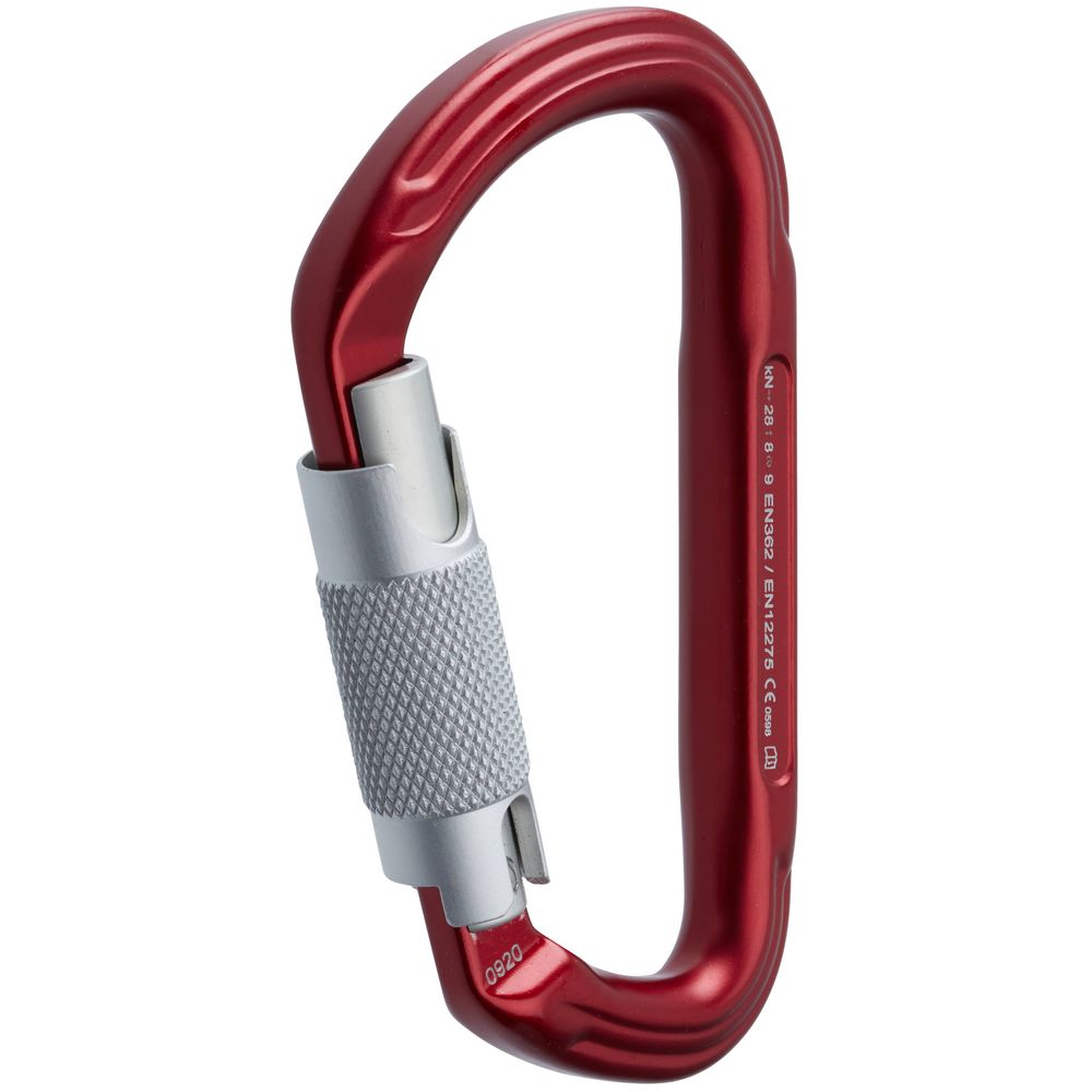 NRS Nuq Twist Lock Carabiner Red
